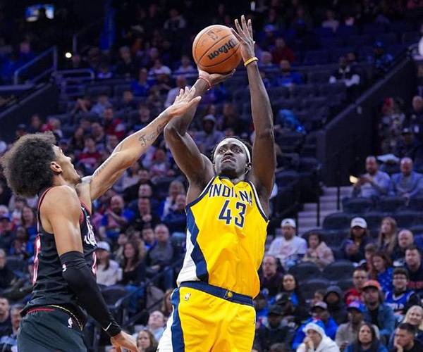 磨合见成效!76人115-105击败<a href=/lanqiude/pacers/ target=_blank class=infotextkey>步行者</a> 恩比德39分率队复仇