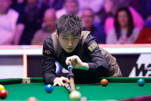 张安达火力全开6-2轻取赵心童，连续三年挺进英锦赛八强