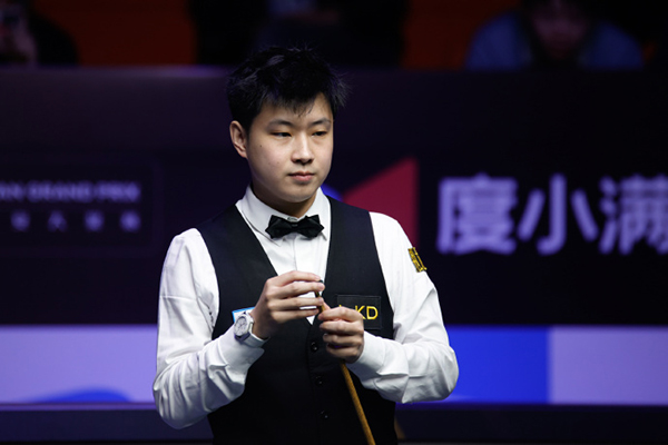 奥沙利文5-1轻取中国新秀姚朋成,晋级西安大奖赛32强