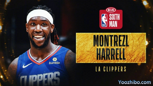 NBA最佳第六人<a href=/lanqiude/clippers/ target=_blank class=infotextkey>快船</a>前锋哈雷尔当选