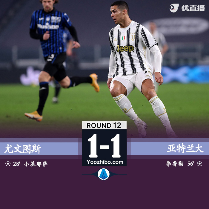 <a href=/zuqiude/juventus/ target=_blank class=infotextkey>尤文图斯</a>1-1亚特兰大