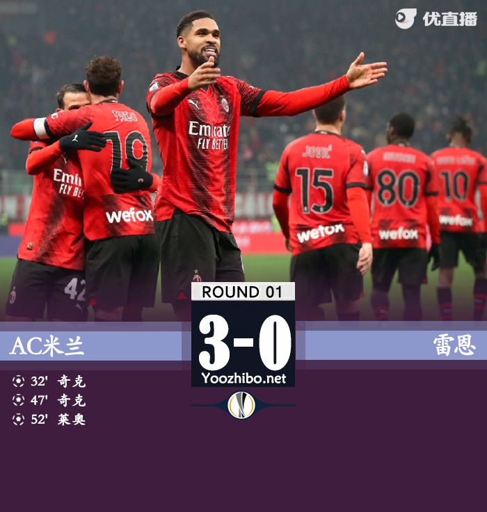 <a href=/zuqiude/acmilan/ target=_blank class=infotextkey>AC米兰</a>vs雷恩