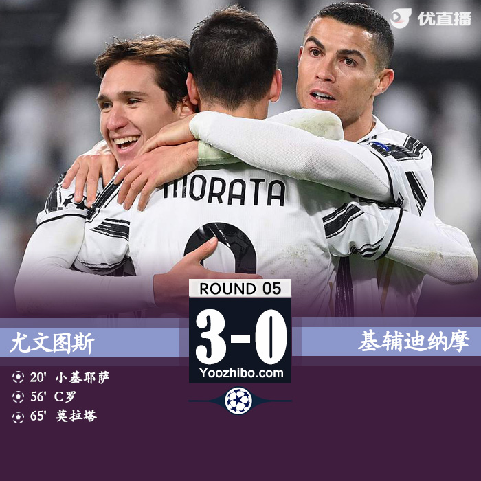 <a href=/zuqiude/juventus/ target=_blank class=infotextkey>尤文图斯</a>3-0基辅迪纳摩