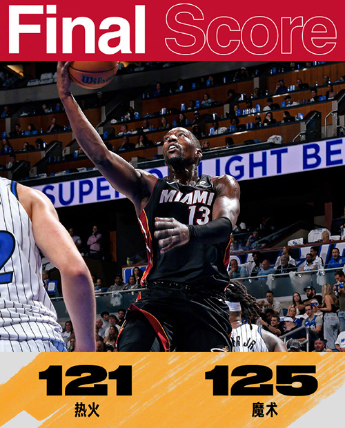 10月23日 NBA常规赛 热火vs魔术 全场录像及集锦