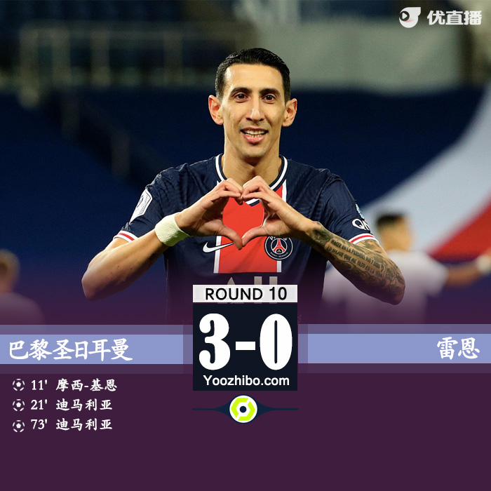 巴黎3-0雷恩