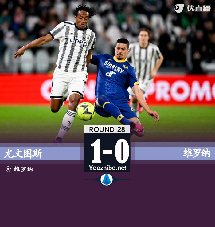 尤文主场1-0维罗纳